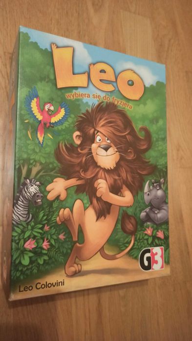 Leo wybiera się do fryzjera gra planszowa G3