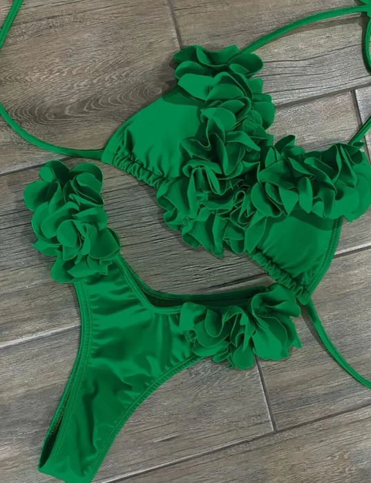 Зелений купальник