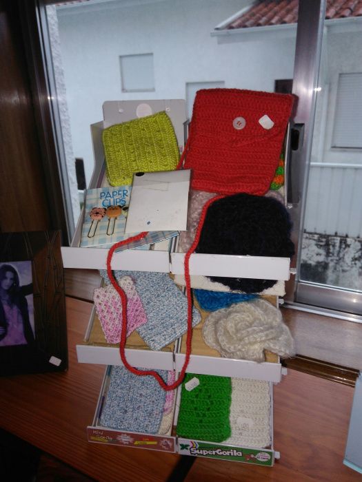 Bolsas telemóvel em renda