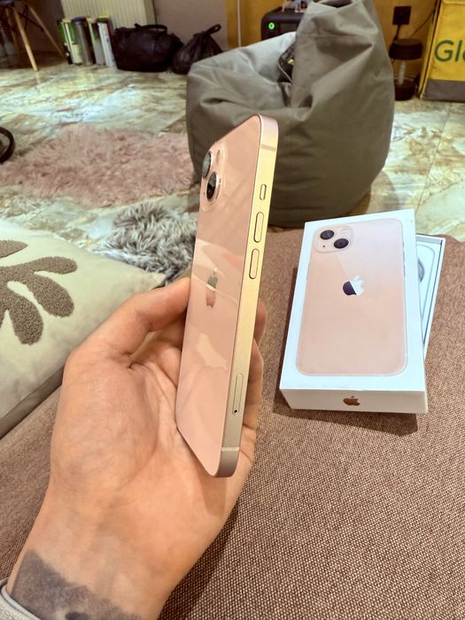 Iphone 13 128 Gb Pink Ідеал Скло в Подарунок Рожевий Неверлок Коробка