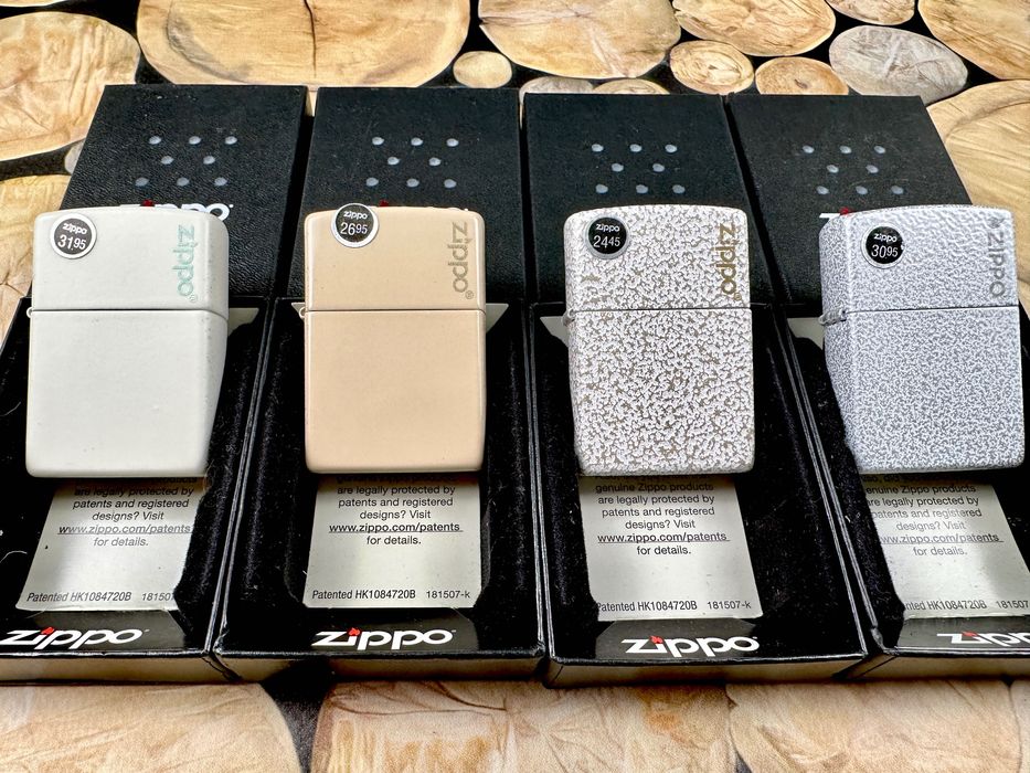 Запальнички Zippo із колекції Regular & Logo нові