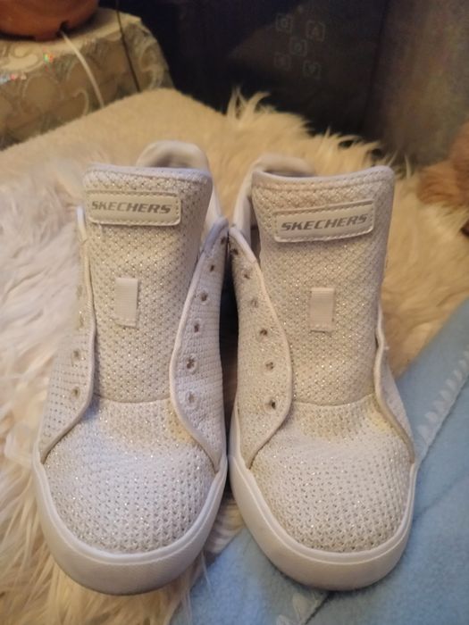 Buty Skechers  błyszczące sneakersy,