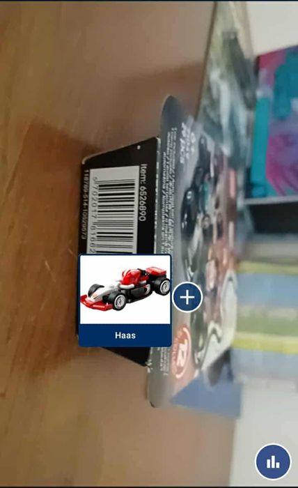 Figura Lego Formula 1