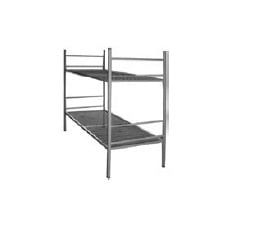 Beliche em ferro com 2 camas e escada