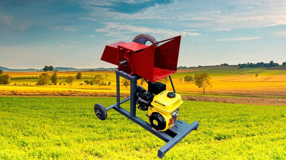 Измельчитель веток, Режущий блок  Одновальный до 50мм, Дровокол Шкив