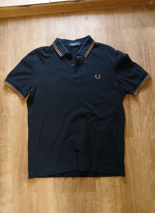 Чорне поло Fred Perry
