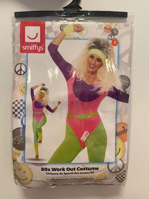 Fato de Carnaval - 80s Work Out Costume