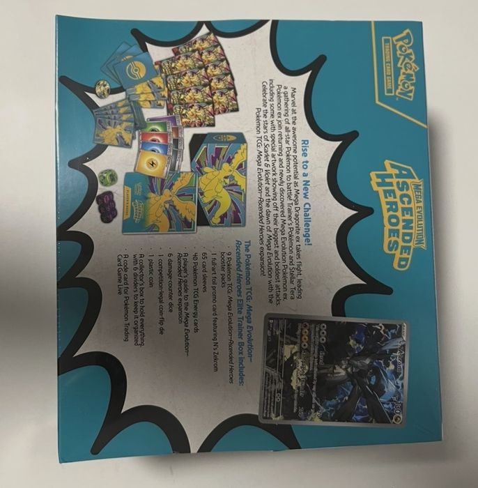 Pokemon TCG Ascended Heroes Elite Trainer Box ETB