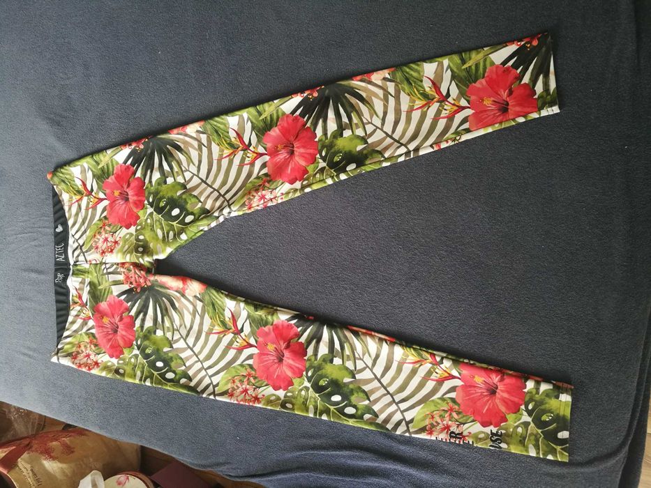 Deep Trip legginsy Aztec biodrówki rozm. L