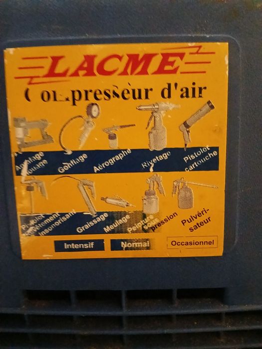 Compressor de Ar Lacmé Universair 2 – 2 HP / 6L / 8 bar – Sem Óleo