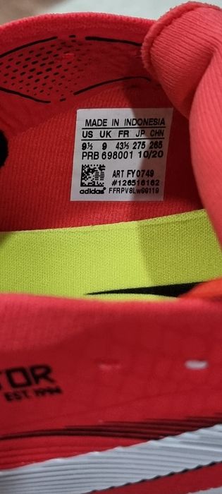 Chuteiras adidas predator n°43 1/3