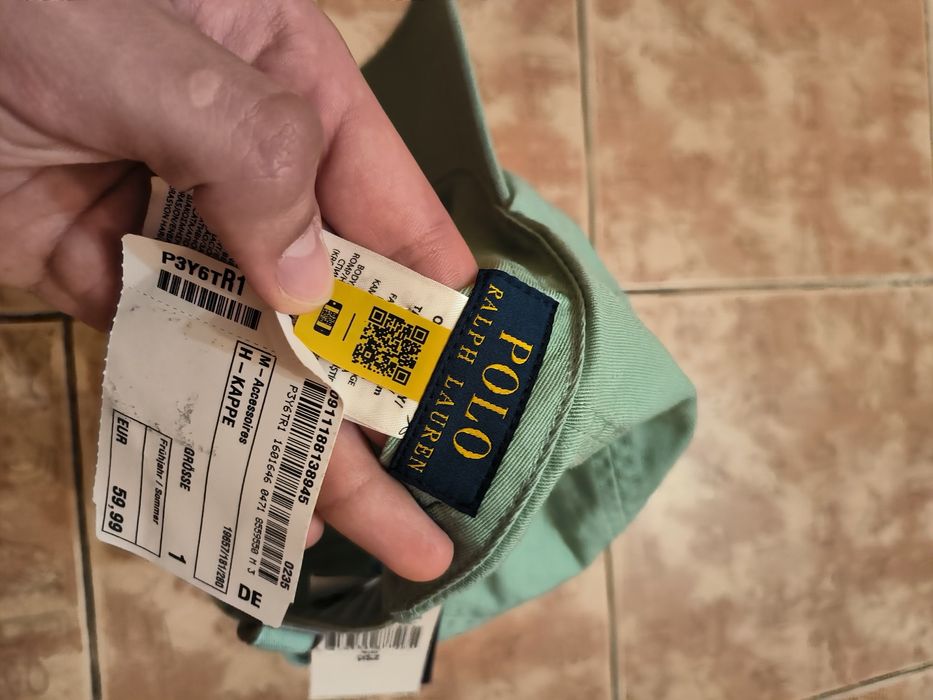 Кепка Polo Ralph Lauren нова орігінал зелена
