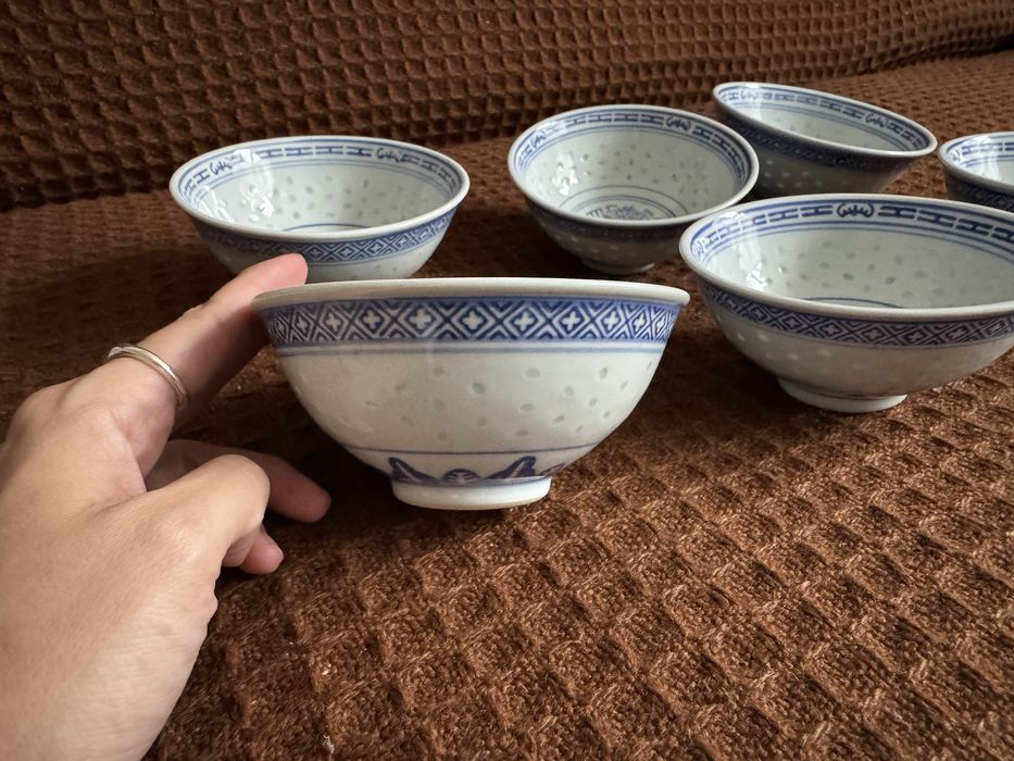 Porcelana Jingdezhen 6 miseczek