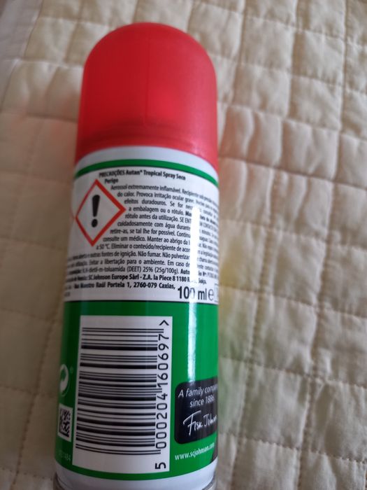 Repelente de insetos Autan Tropical 100 ml