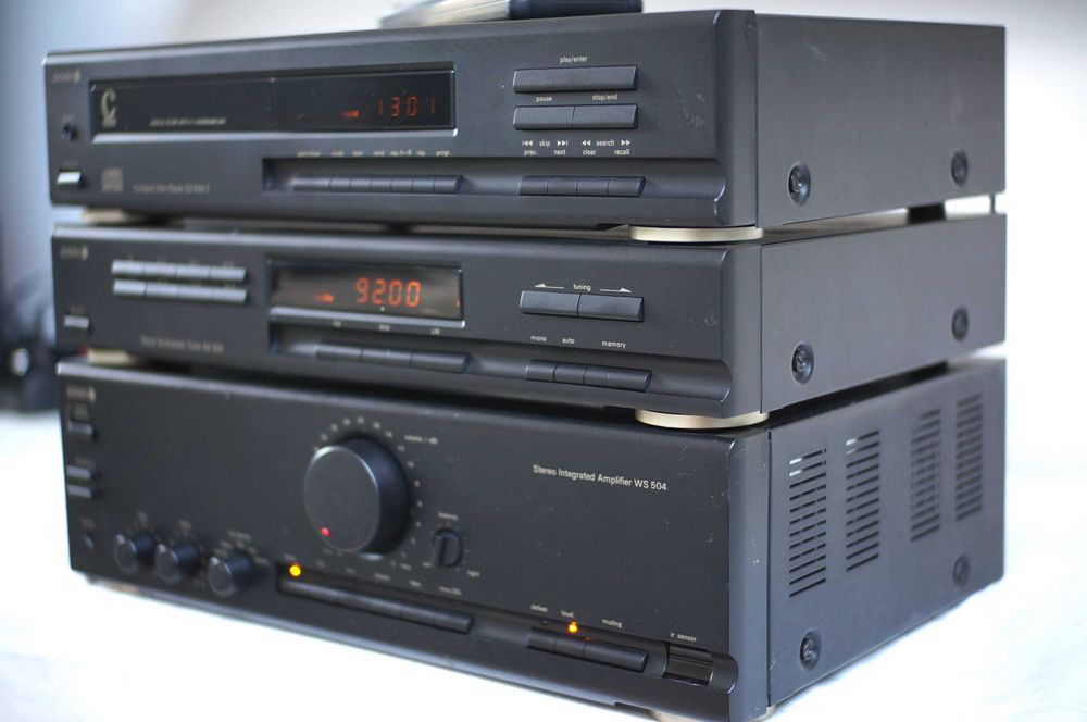 Wieża Diora WS 504B, AS 500, CD 504C, PA 504 - wersja eksportowa