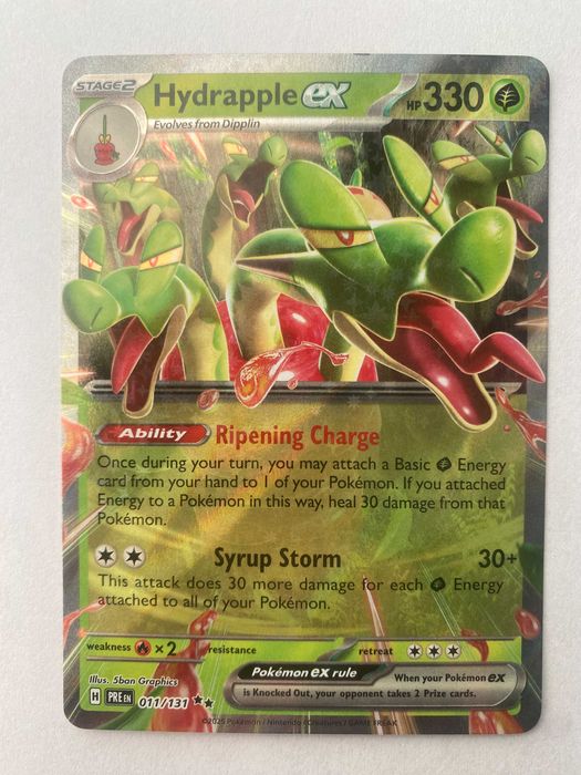 Karta Pokemon: Hydrapple ex (PRE 011) / Prismatic Evolutions