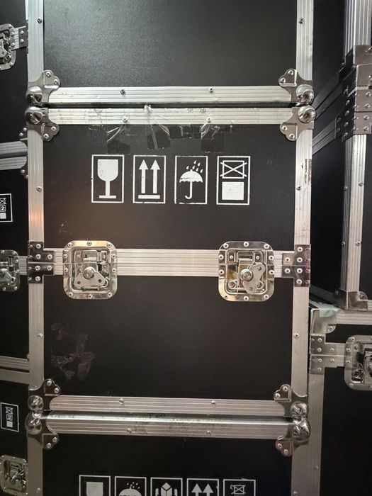 Caixa de transporte de equipamento de som