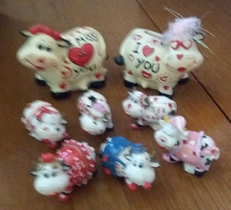 Peças decorativas muito giras-cada peça 1€