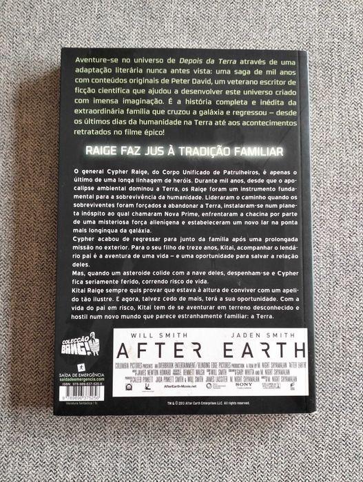 Livro "After Earth - Depois d terra" volume 1
