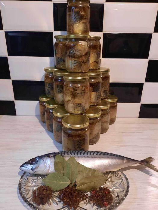 Скумбрия в собственном соке Днепр