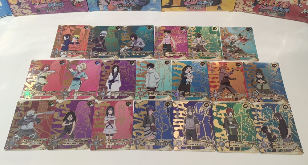 Cartas Naruto Kayou - TGR, HR, ZR, UR