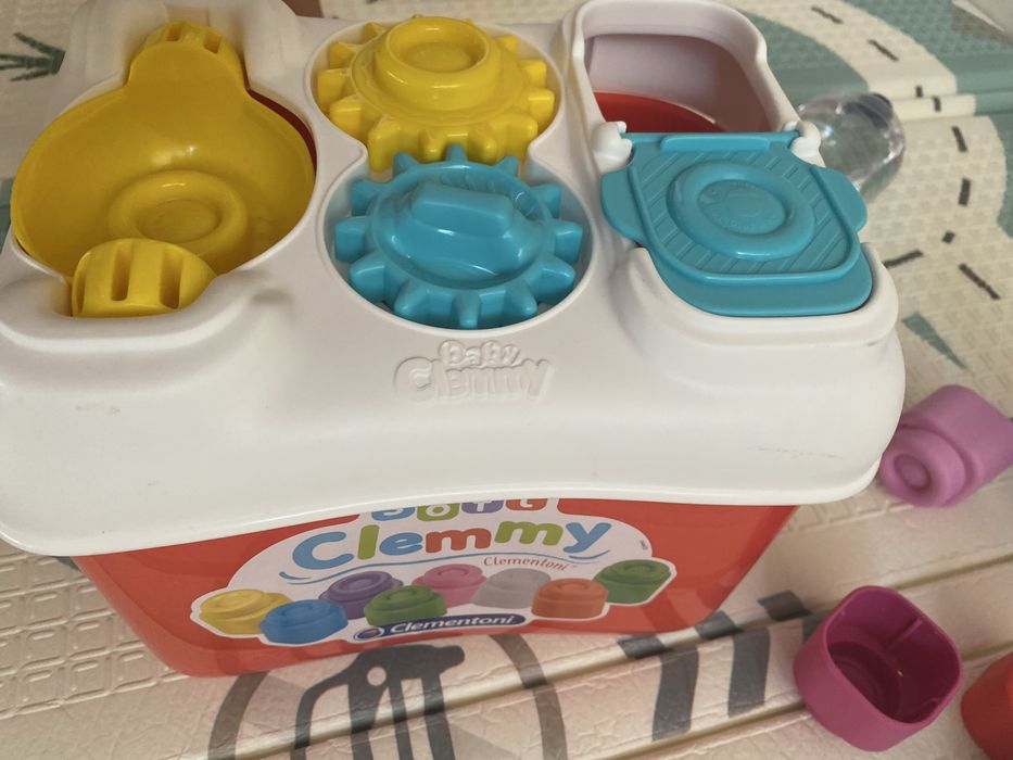Brinquedo silicone lavavel clemmy