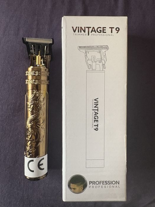 Maquina de cabelo e barba estilo vintage
