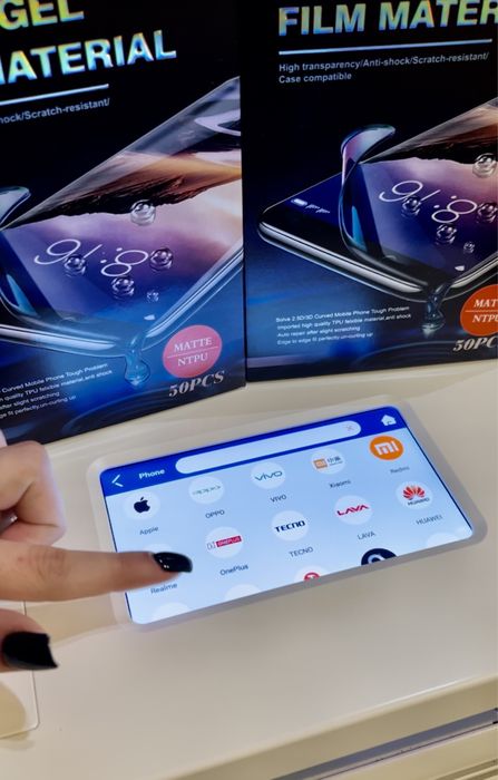 Гідрогелева Захисна плівка Premium якості , Гидрогель плёнка ,