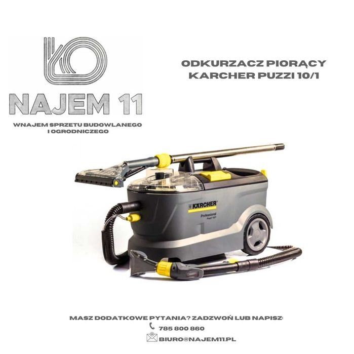 ***WYNAJEM - Odkurzacz Piorący Karcher Puzzi 10/1***