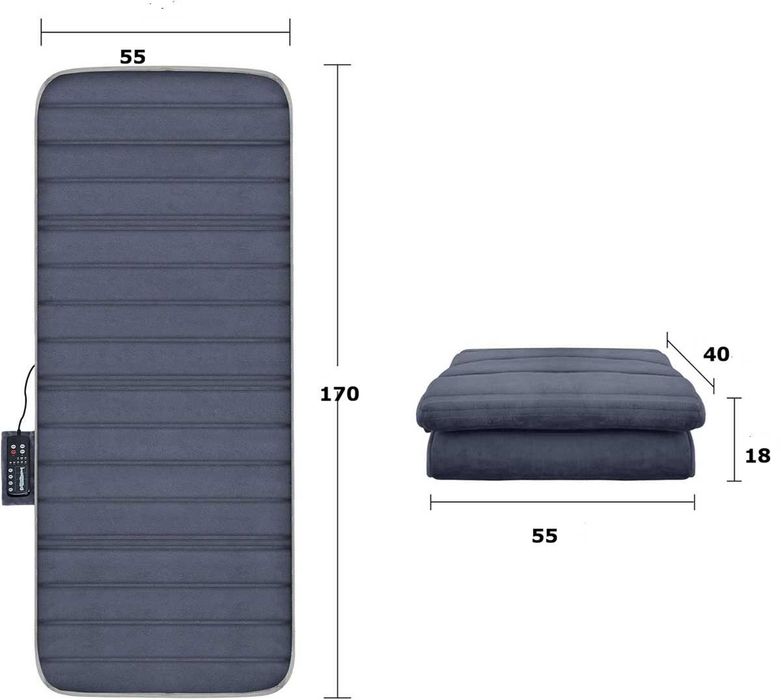 Masażer z wibracjami całego ciała mata grzewcza COMFIER CF-3603S