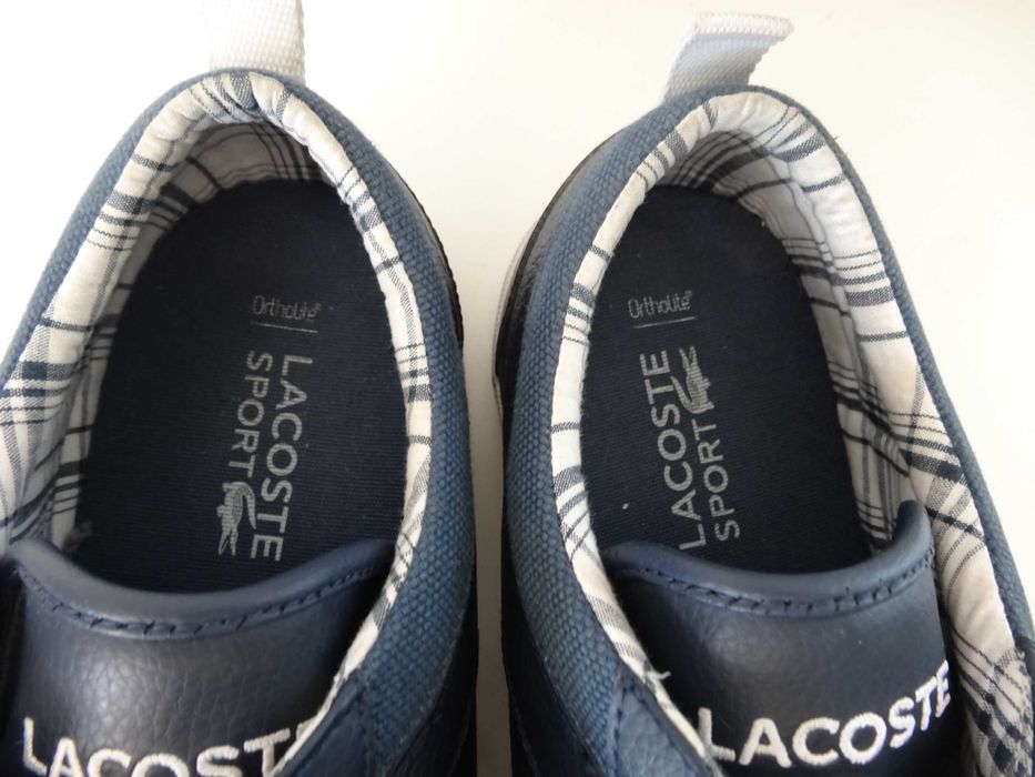 Buty LACOSTE OJETTI roz 42 Skóra Sportowe Trampki