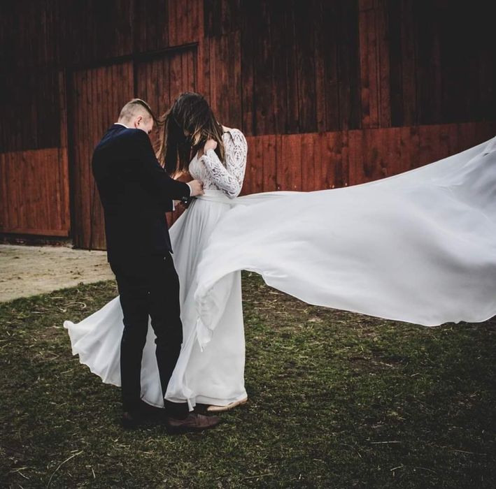 Przepiękna suknia ślubna od Place for Dress - Na wysoką Pannę Młodą