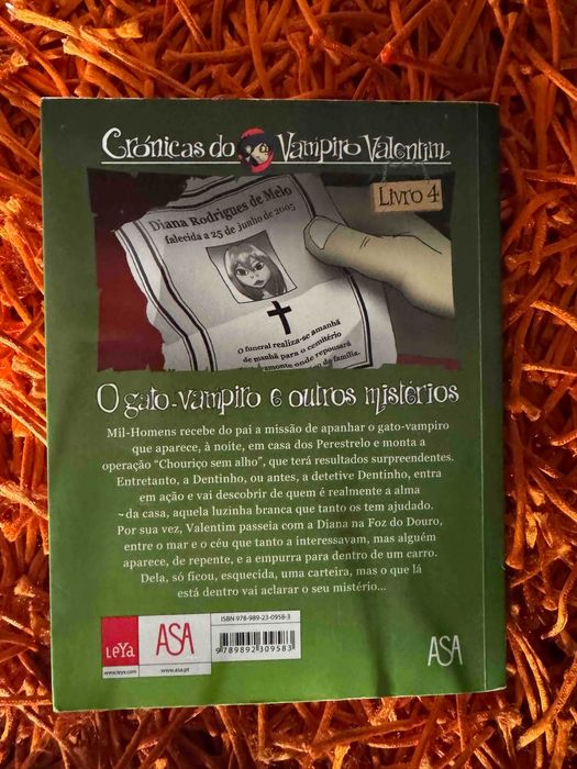 O gato-vampiro e outros mistérios - Livro 4