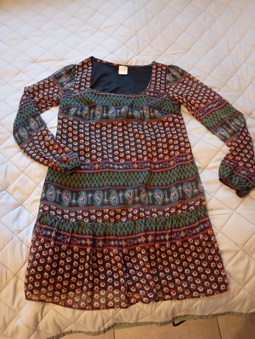 Sukienka George S w etniczne wzory