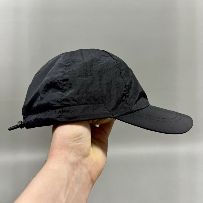 Stone island 9100011 nylon metal logo cap black чоловіча кепка