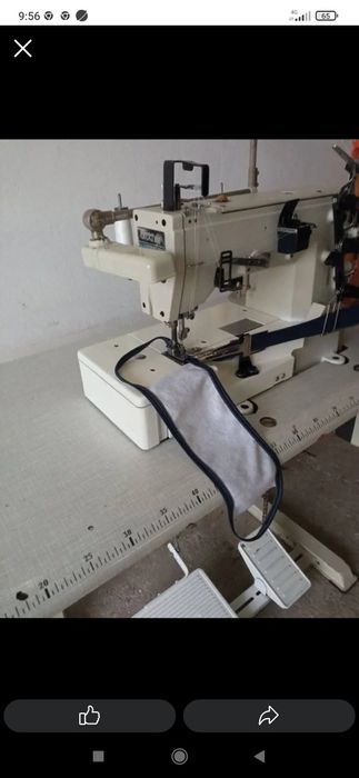 Máquina  costura de aplicar clorete brother