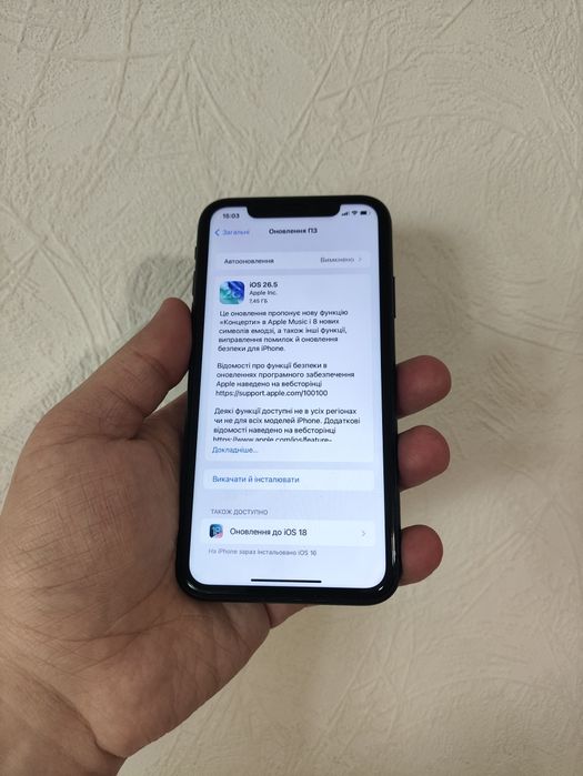 Смартфон Apple iPhone 11 64gb Neverlock | Епл айфон 11 без фейс айді | iOs 16.1.1 | АКБ 95%