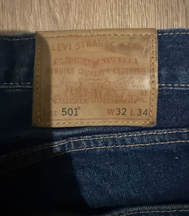 Джинсы levis 501 original w32 |34