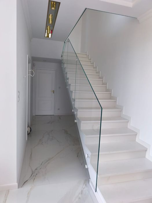 Balustrada Nowoczesna Szklana