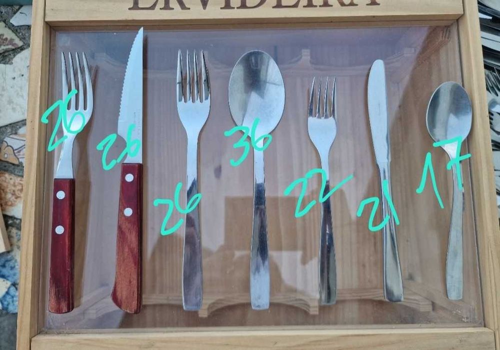 Conjunto talheres Restaurante