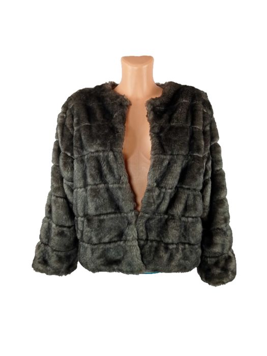 Futro futerko szare ZARA