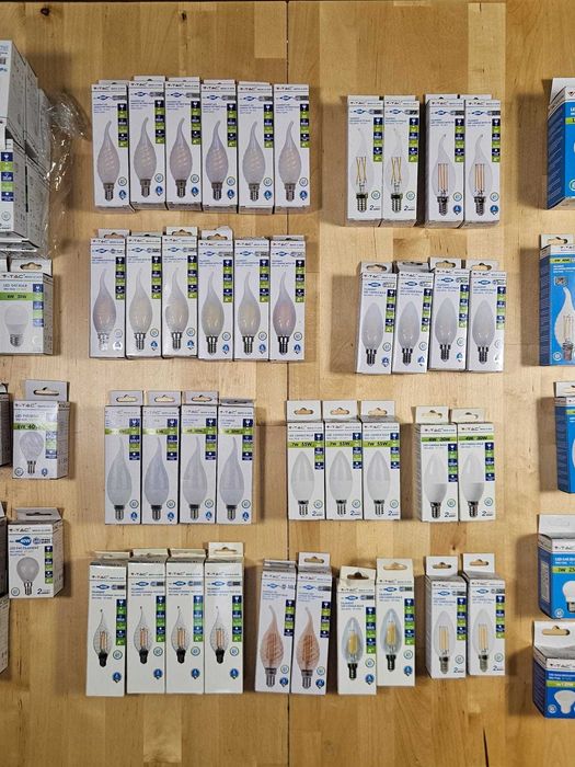 Lâmpadas LED diversas VTAC – Stock Final de Loja Fechada