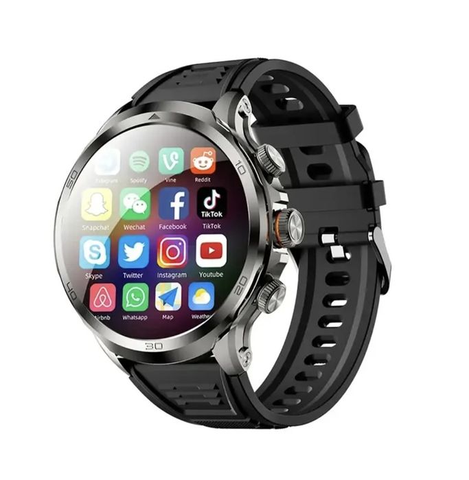 Смарт-годинник Vwar Core H19 8/128Gb, 4G LTE 1,95" Amoled-екран, SIM-карта, WIFI, GPS.