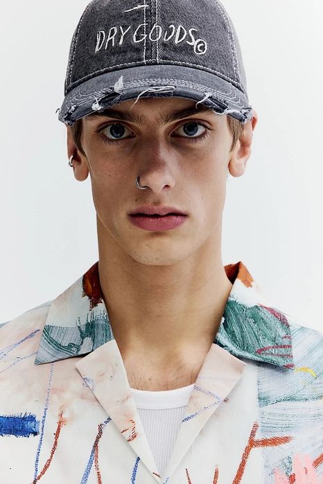 Męska Unisex Czapka H&M Basquiat Limited Edition Unikat Nowa !