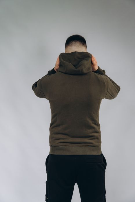 Зіп худі Кофта Stone Island Zip hooded sweatshirt