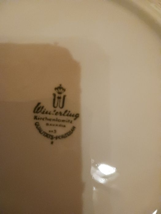 Świetlisty 12 osobowy serwis obiadowy Winterling