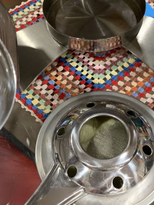 Fondue novo, em inox