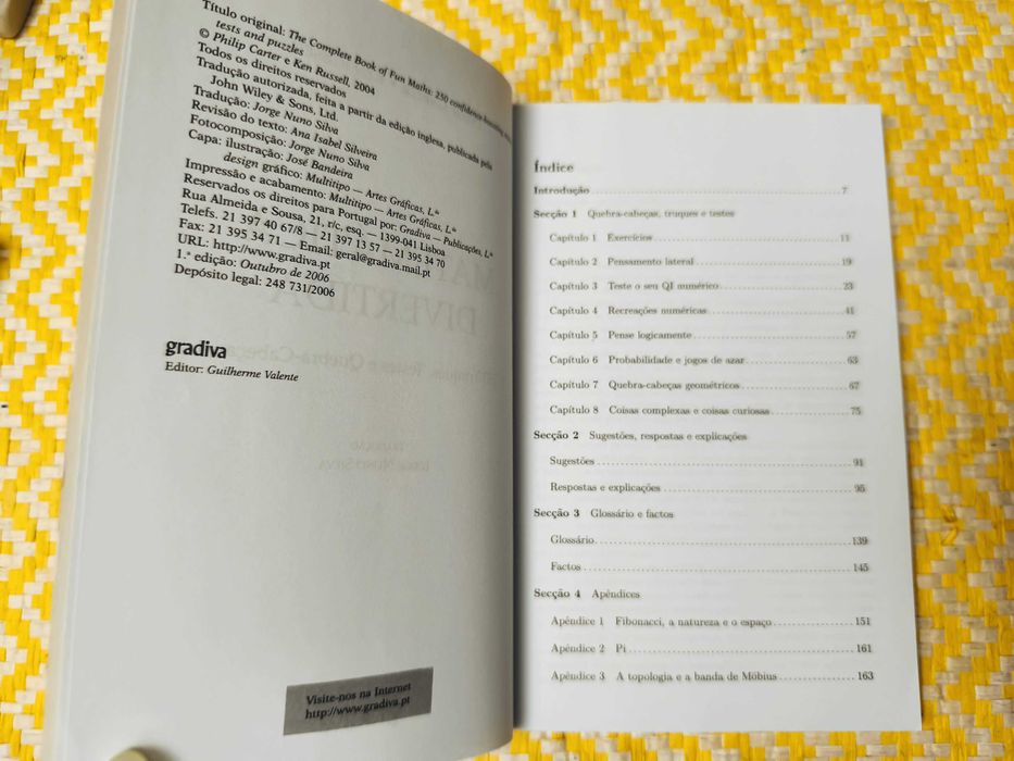 Matemática Divertida - Philip Carter - Ken Russel