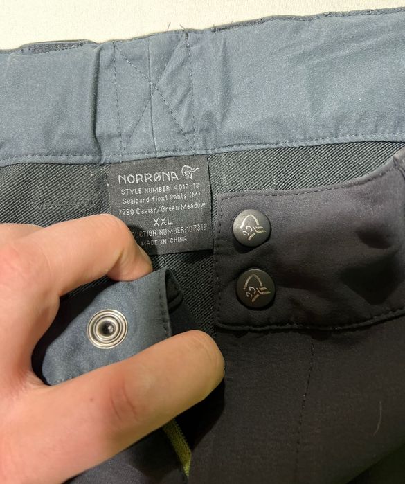 Трекінгові штани Norrona svalbard flex софтшел зимові рХЛ чоловічий