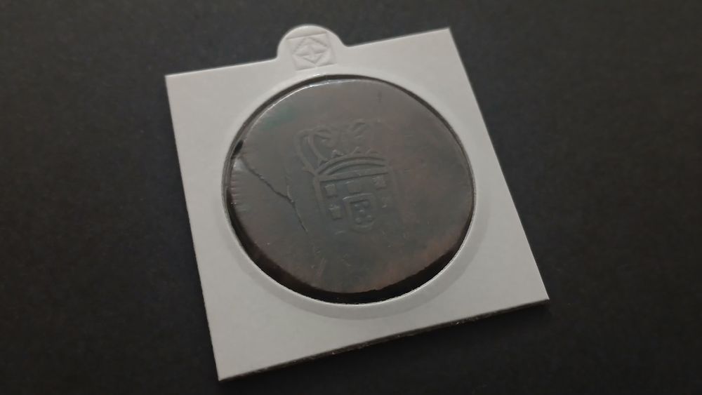 Moeda da Índia 1 Tanga de D. Miguel I